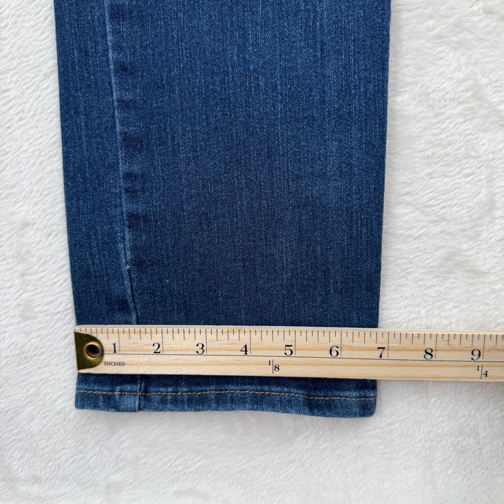 Signature by Levi Strauss Jeans Womens 12M Blue Mid Rise Straight Stretch‎ - Picture 6 of 14